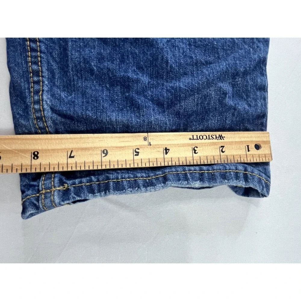 AEROPOSTALE Bowery Slim Straight‎ Denim Jeans Mens Size 36x30 Distressed